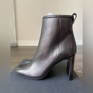 rag & bone Womens Ellis leather ankle boots, black size 8.5. NEW.